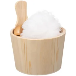 Coffre spa 5 pièces bois naturel