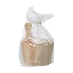 Coffre spa 5 pièces bois naturel