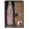 Coffret Bouteille Isotherme Fleurie