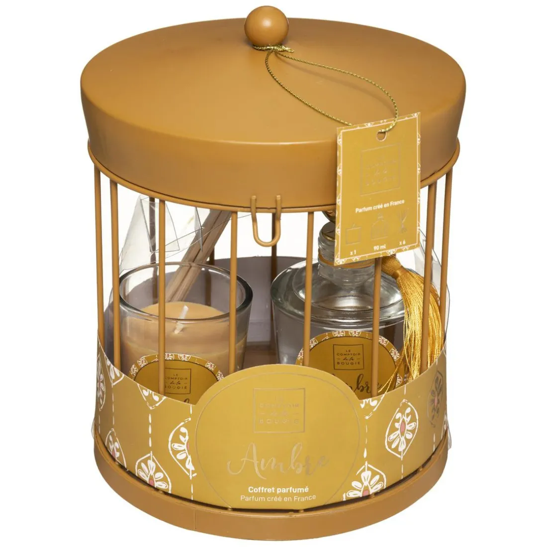 Coffret Cage Manège Folkvoir Bleu