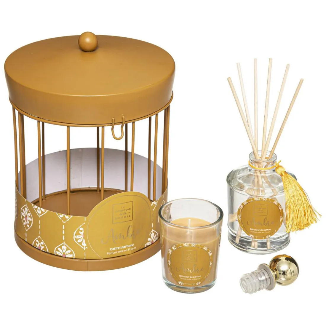 Coffret Cage Manège Folkvoir Bleu