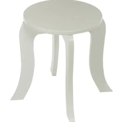 Coiffeuse + tabouret blanc