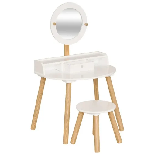 Coiffeuse enfant Bella blanc