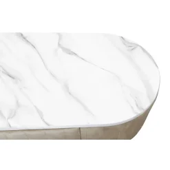 Coiffeuse Paloma 1 tiroir Velours Taupe