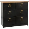 Commode 6 Casiers Gold Ivan