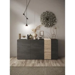 Commode 3 portes panneaux de particules de première qualité