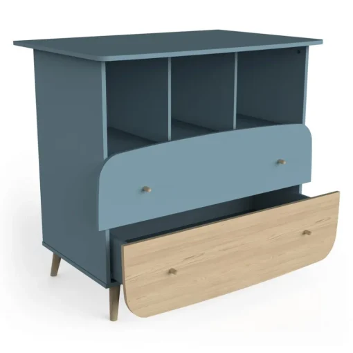 Commode 2 tiroirs avec 3 niches FIRMIANA