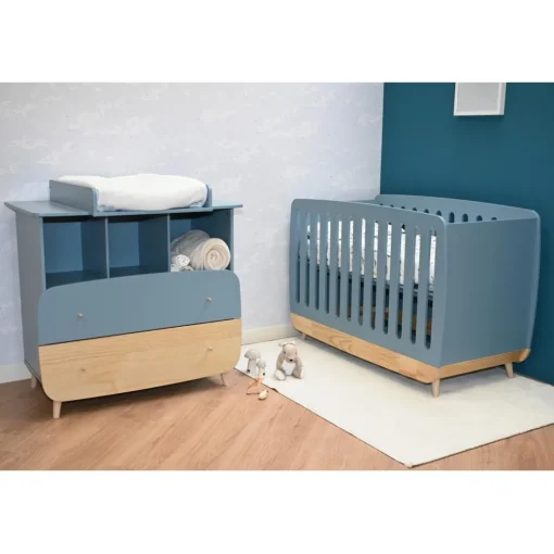 Commode 2 tiroirs avec 3 niches FIRMIANA