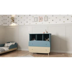 Commode 2 tiroirs avec 3 niches FIRMIANA
