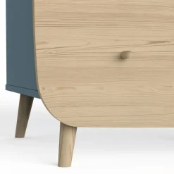 Commode 2 tiroirs avec 3 niches FIRMIANA