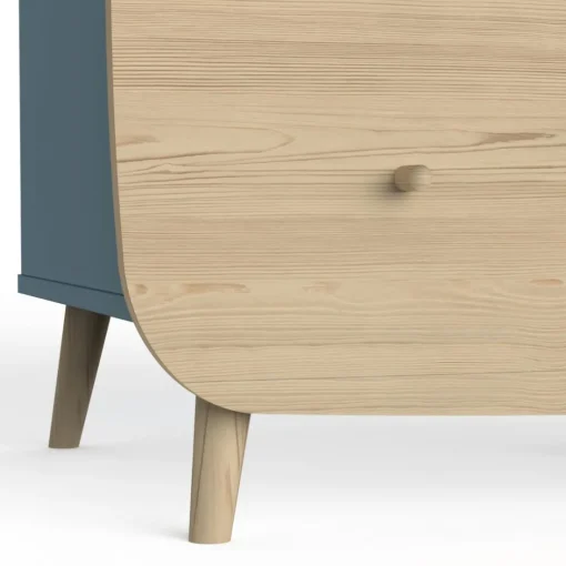 Commode 2 tiroirs avec 3 niches FIRMIANA
