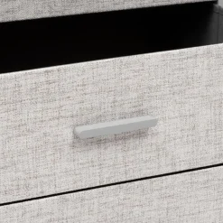 Commode 4 tiroirs Granite gris