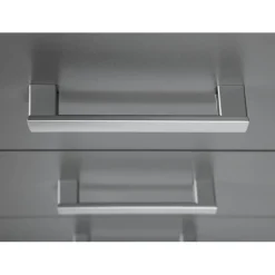 Commode 3 Tiroirs Gris Graphite ELENZIO