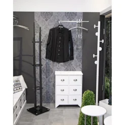 commode en bois massif 6 tiroirs