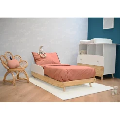 Commode FIRMIANA 2 tiroirs avec 3 niches