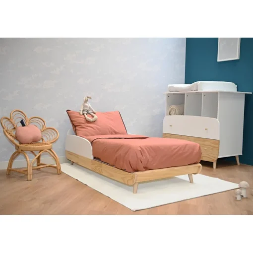 Commode FIRMIANA 2 tiroirs avec 3 niches