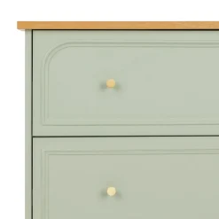 Commode Mohéa Vert céladon 3 tiroirs