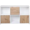 Commode PEPETO 2 tiroirs / 2 portes / 3 niches