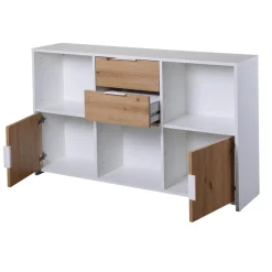 Commode PEPETO 2 tiroirs / 2 portes / 3 niches