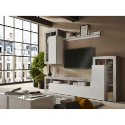 Composition mural petit modèle blanc