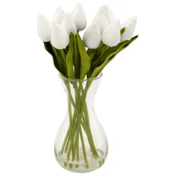Composition tulipes avec vase
