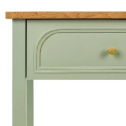 Console 2 tiroirs Mohea Vert céladon