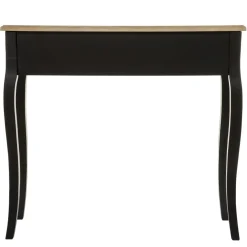 Console 2 Tiroirs Noir Chrysa