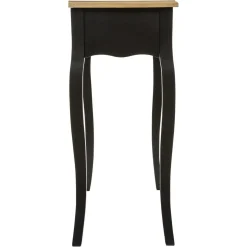 Console 2 Tiroirs Noir Chrysa