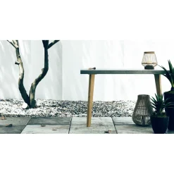 Console bois et effet beton