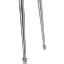 Console FANTASIO 1 Tiroir Miroir Et Argent