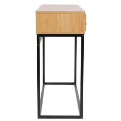 Console industrielle Bois et Métal SALMA