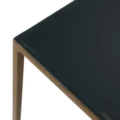 Console Métal Gris Bleu OLIA