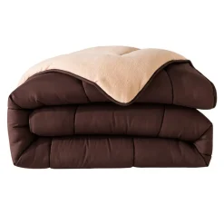 Couette HEBE 400 g/m² marron en polyester