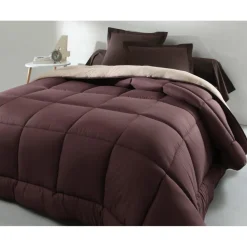 Couette HEBE 400 g/m² marron en polyester
