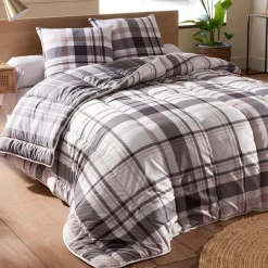 Couette Légère 200G CUADROS Blanche