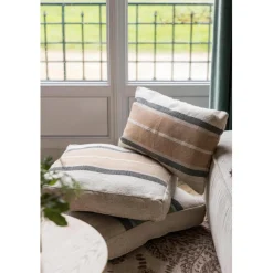 Coussin de sol Gatsby Eucalyptus 55 x 55 x 10 cm