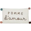 Coussin en maille campagne
