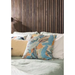 Coussin imprimé DORI Lagon