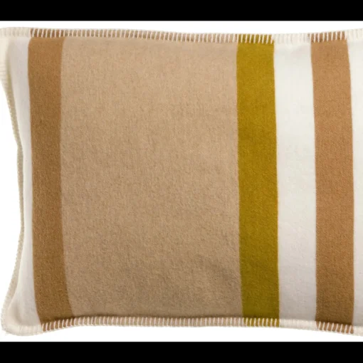 Coussin jacquard recyclé Gioia Ivoire 40 x 65