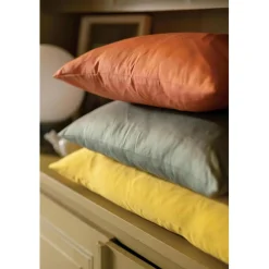 Coussin recyclé Gianni Verveine 30 x 50