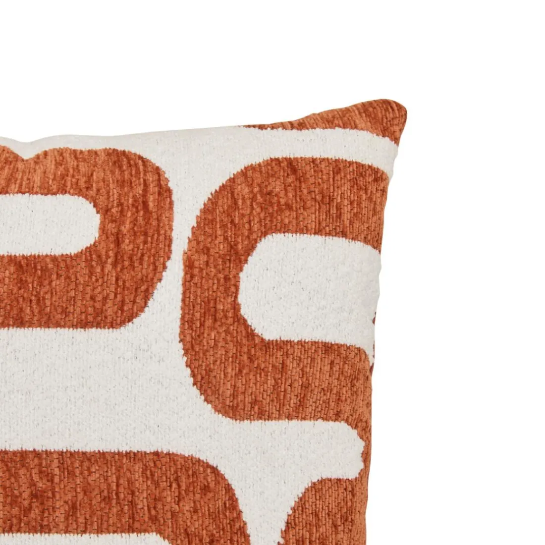 Coussin Safina 40x40cm - terracotta