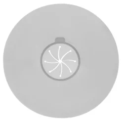 Couvercle anti éclaboussure D35cm gris en silicone
