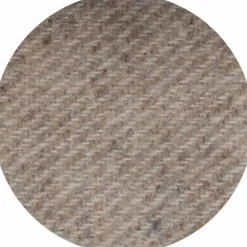 Couverture en laine mélangée effet denim COURMAYEUR Marron