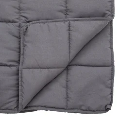 Couverture lestée 6,5kg gris