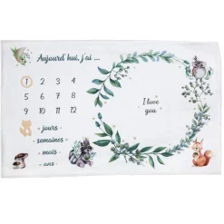 Couverture photo “Nature” bébé vert