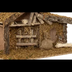 Crèche de Noël Vide Mousse Écorce