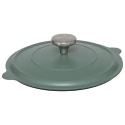 Cuiseur vapeur fonte d'aluminium vert