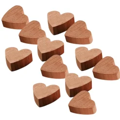 Cœurs en cèdre rouge - Lot de 24