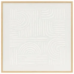 Déco mural 3D Kaya blanc