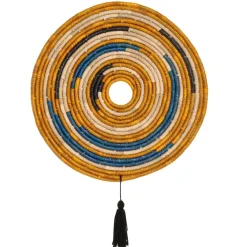 Déco murale cercle tricolore Chelette